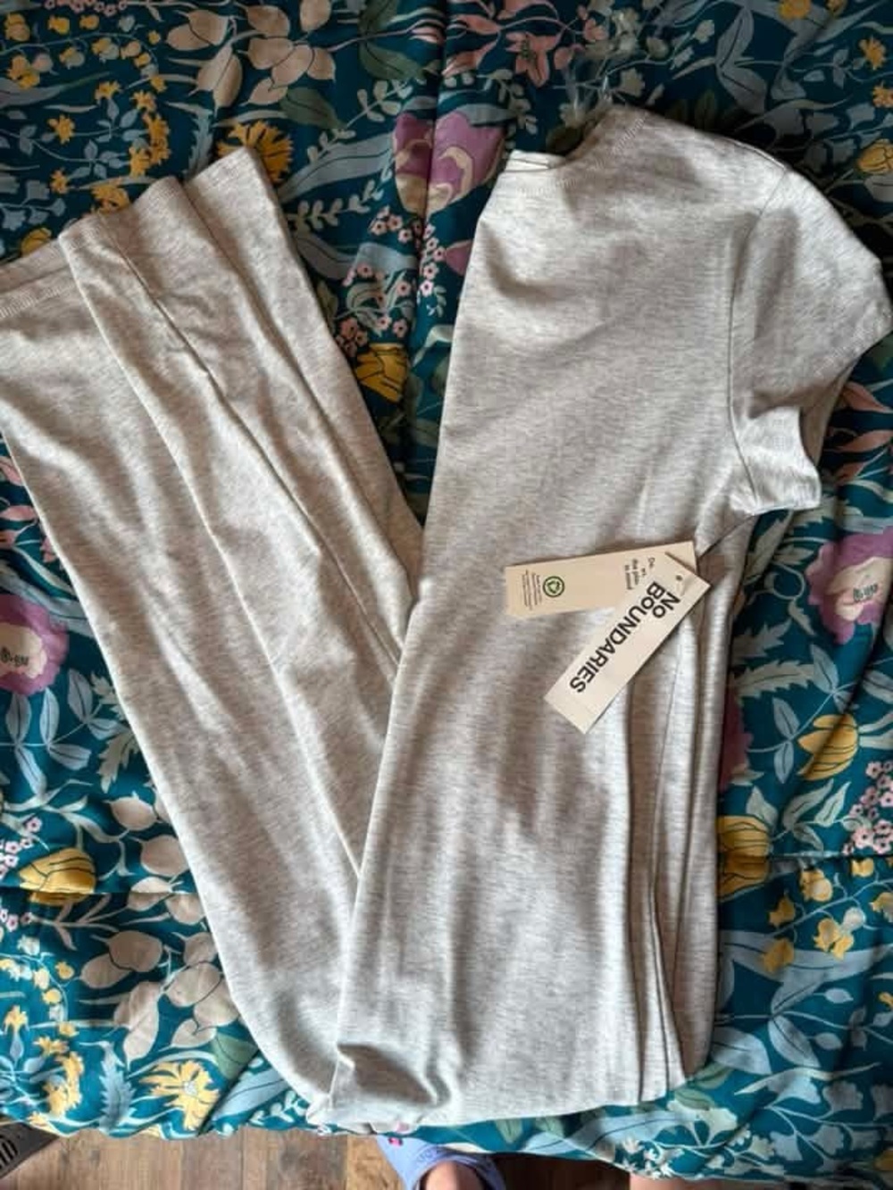 No Boundaries Light Gray Maxi Dress